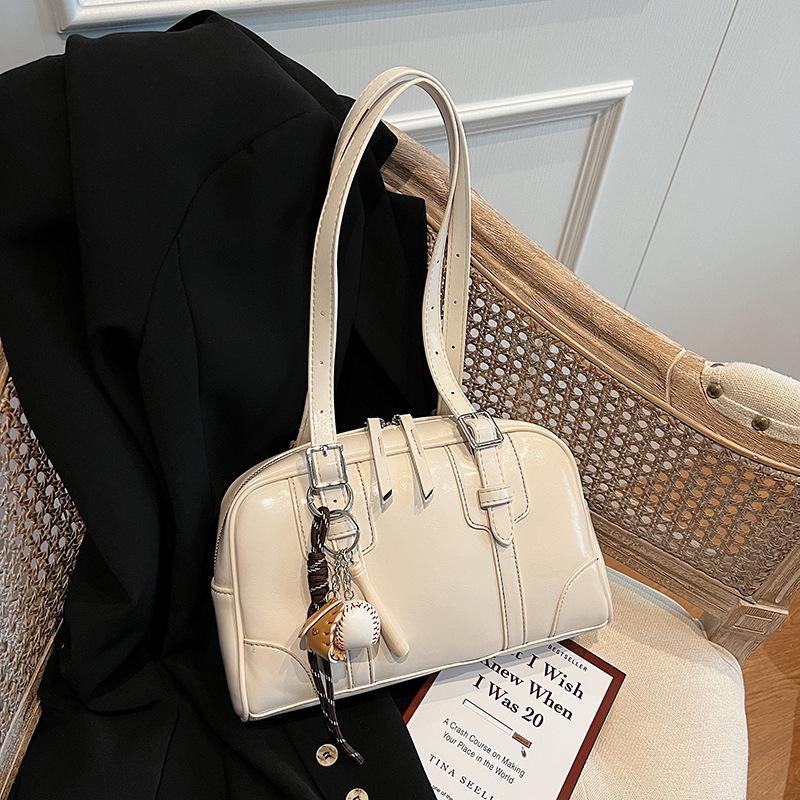 

Сумка женская большой вместимости 2025 новая модная высококлассная на одно плечо подмышечная сумка женская портативная сумка-тоут