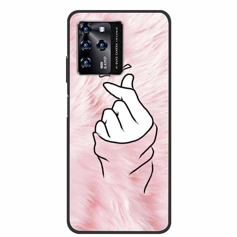 

Чохол для ZTE Blade V30 Розкішний силіконовий ТПУ м який чохол для телефону для ZTE Blade V30 Vita 9030 8030 Ударостійкий з візерунком серця Coque Blade V30