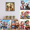 Sweet Couple Walking Life Diamond Painting New 2024 Happy Grandma Grandpa 5D DIY Mosaic Diamond Embroidery Cross Stitch Kits