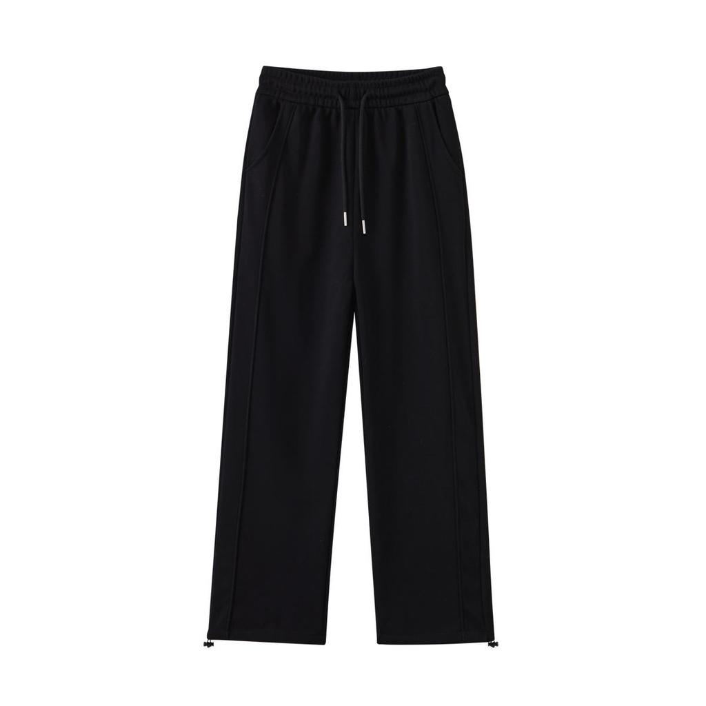 Spring/Summer 2025 Women's High-Waist Wide-Leg Casual Sport Pants