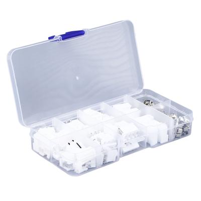 120PCS VH3.96 Connector Kit 2P‑4P 3.96MM Housing Plug Straight Pin Socket Screw Terminal Block Conne