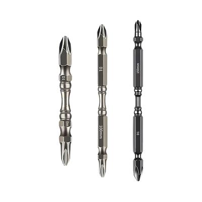 1pcs Double Head Magnetic 65-150mm Cross Screwdriver Bits Set for Electric Drill