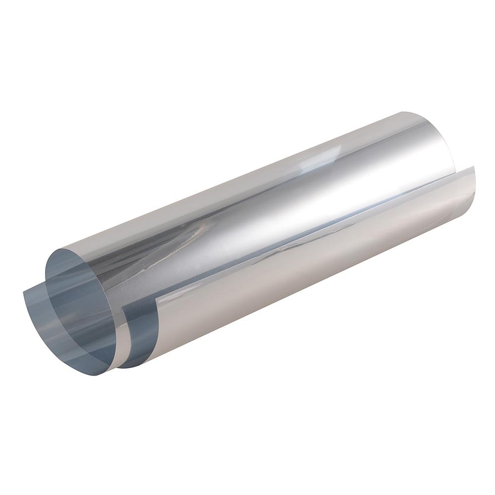 Metallic Silver 19% VLT PRIVACI Window Film Auto Mirror Film ANTI LOOK Car Side Window Tint Solar Foils Protection 50x300cm