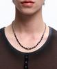 Rssc Western Beads Chain Necklace - Black