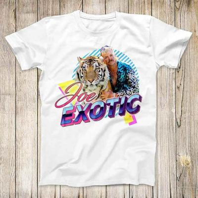 Joe Exotic Free Tiger TV 80s Top Tee Best Cute Gift Mens Women Unisex T-Shirt 3005