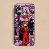 Anime EV Asuka Mobile Phone Case for Xiaomi Redmi Note 14 13 12 11 S Pro Plus 4G 5G Colorful Printing Cover Cover Pretty Luxury