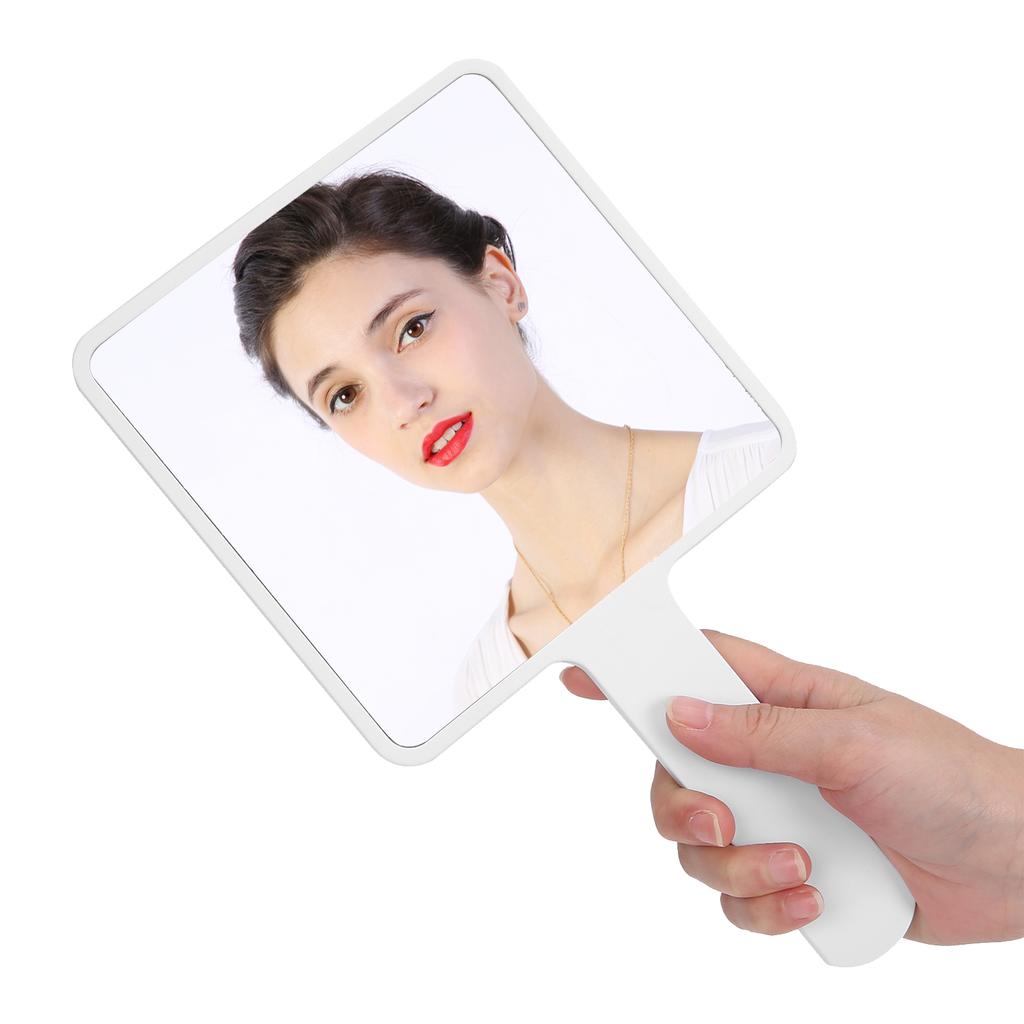 Handheld Mirror Beauty Makeup Vanity Hairdressing Portable Salon Tool Large 15 X 27cm