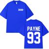 Liam Payne Men's O-neck Shirt Tribute Payne 93 Merch Fans Women's Summer Hip Hop Graphics High Quality Luxury T-shirt