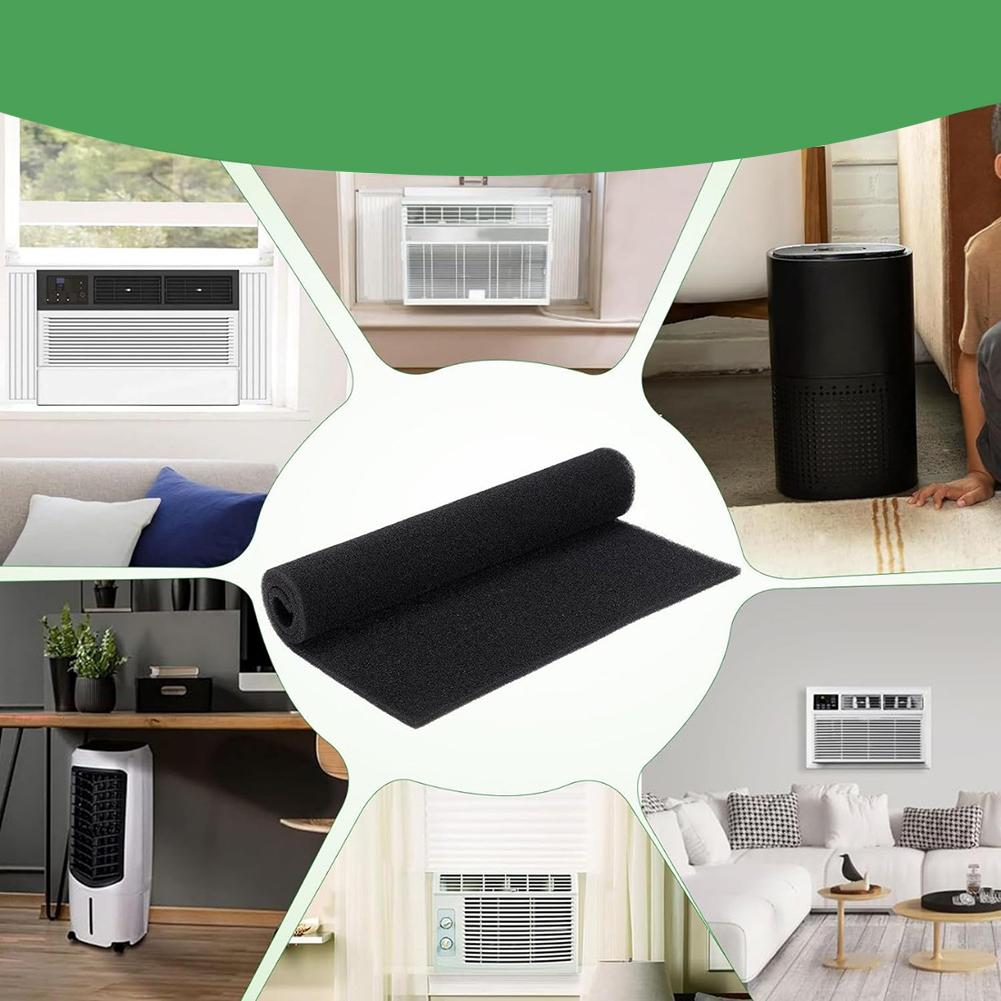 Filtro HVAC Filtro de Aire Acondicionado de Ventana Instalación Fácil Calidad del Aire Mejorada Lavable y Reutilizable Para Purificadores de Aire