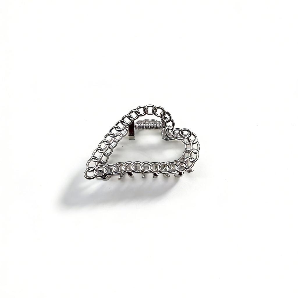 Large Japanese Korean Metal Shark Hair Claw Clip - Internet Celebrity Style Hairpin for Shower & Headdress