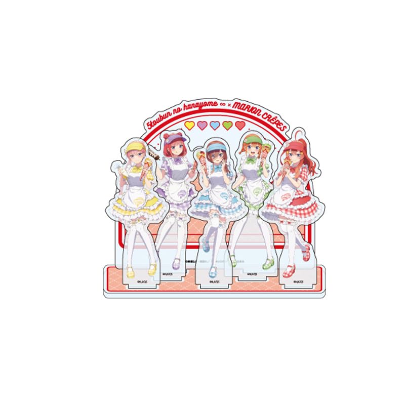The Quintessential Quintuplets 01 Group Design Crepe Shop Clerk Acrylic Diorama Ver. [Original Illustration]