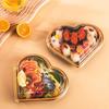 Boîtes à Fruits en Forme de Cœur 3 Pièces Avec Couvercle Contenants de Stockage pour Sucre Boîte Créative à Bijoux Bonbons Snacks pour Cadeau de la Saint-Valentin Décoration de Fête