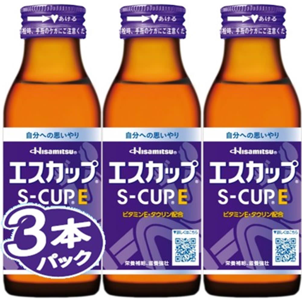 

Hisamitsu Pharmaceutical Escup E 100mL X 3 bottles (Designated Quasi-Drug) Quasi-drugs Physical Fatigue & Nutritional Support (Vitamins) Efficacy: - N 1