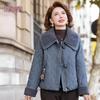 YUZHAOLIN Women's Autumn/Winter Lambswool Collar Cotton Coat