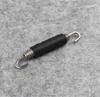 2pcs 85mm Stainless Steel Motorcycle Muffler Exhaust Spring Muffler Modified Exhaust Escape Link Pipe Silencer For Moto Scooter