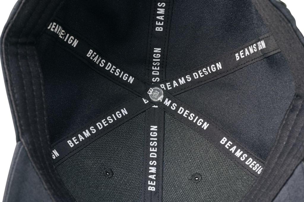 ZETT Baseball ZETT by BEAMS Black X Black Free Size BH79505 Hat, DESIGN, (1919), (56.0cm - 60.0cm),