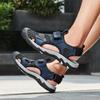 High quality sandals Summer breathable and comfortable style Daily office work 38-47 Plus Size Outdoor beach casual shoes