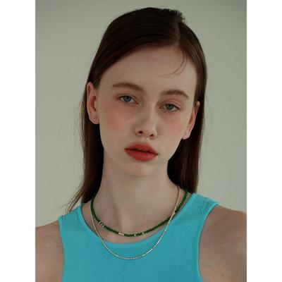 Green Beads Necklace
