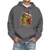 Herre Print Hettegenser Langermet Casual Pullover Hettegenser Hettegenser