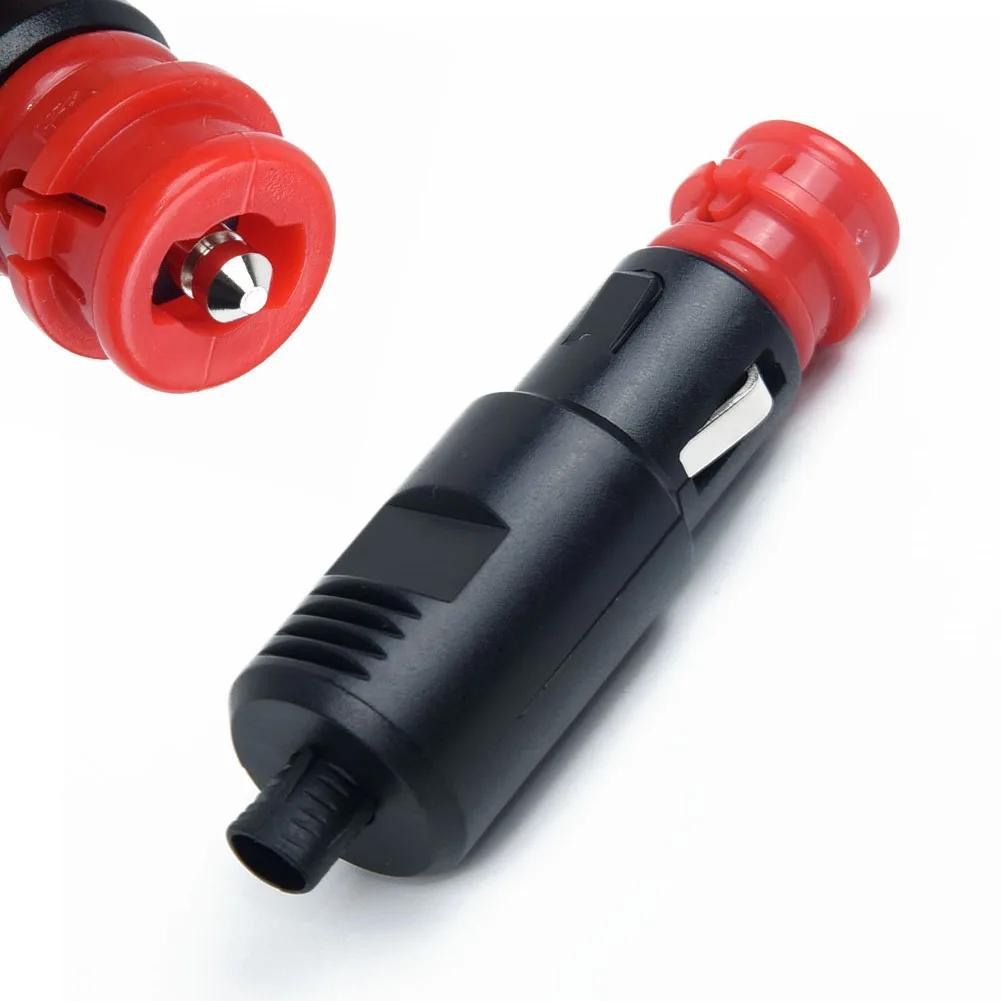 12V-24V Male Auto Car Cigars Cigarette Lighters Socket Plug Connector Volt 12V-24V Cigaret Socket Adaptor Male Plug