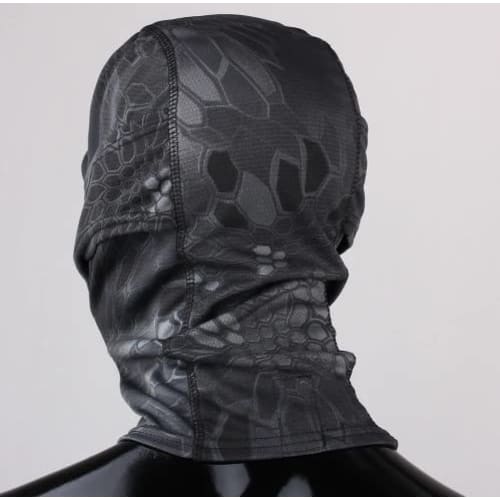Camouflage 3-Way Balaclava Face Mask, Airsoft, Typhoon, Sports, Neck Gaiter, Outdoor Face Guard, Face Cover, Neck Guard, Helmet Inner for Cycling, Tou