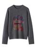 Women’s Plus Size Age-Defying Embroidered Knit Pullover Sweater - Stylish and Flattering Design