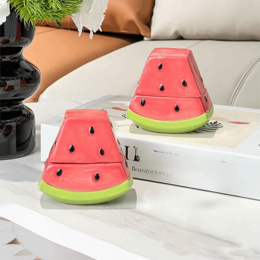 Decorative Ceramic Toothpick Jar Creative Dental Floss Box Novelty Storage Jar  Living Room Display