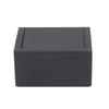 Plastic Jewelry Display for Case Black Flip Cover Rotating Cufflinks Box Packaging Gift Box Jewelry Organizer Easy To Ca