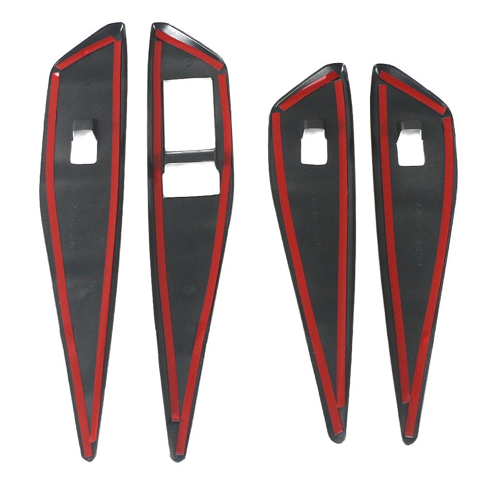 For Volkswagen VW ID.4 ID4 2024 2024 2024 Car Door Armrest Window Glass Lift Switch Button Trim Frame Decorate Cover Sticker