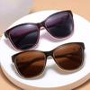 New Sun Glasses Ins Style Retro Eyeglasses Chic Polarized Eyewear Fashionable UV400 Sunglasses for Women and Men