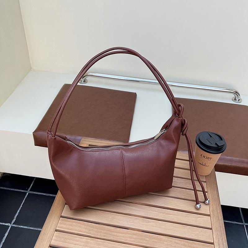 Bag Women's Hand Bag 2025 Early Autumn New Versatile Messenger Bag High Fashion One Shoulder Underarm Dumpling Bag