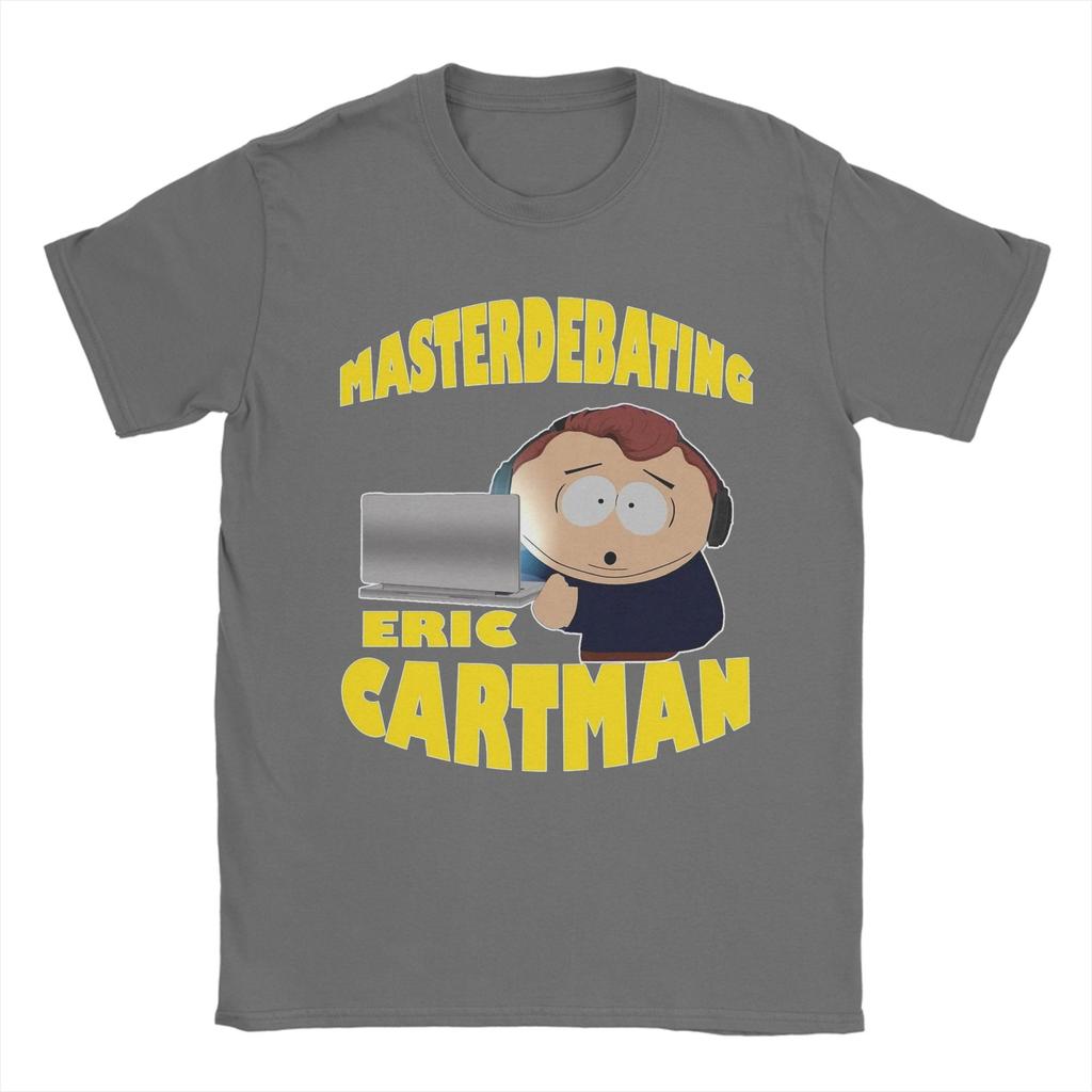 Funny Masterdebating CartUnisex SouthParks TShirt for Unisex Round Neck Pure Cotton T Shirts Short Sleeve Tee Shirt Clothes