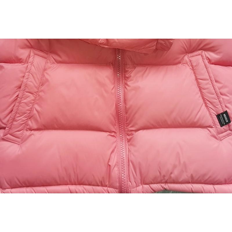 2-10Y Children's Solid Colour Down Jacket Boys and Girls Winter Warm Coat Baby Duck Down Coat Children Hooded