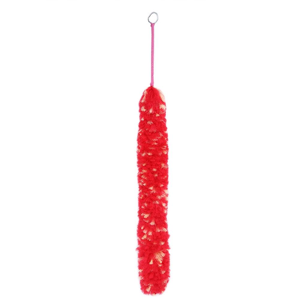 Red Nylon Practical Flute Cleaning Swab Brush Moisture Cleaner Music Instrument Parts