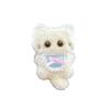 Portachiavi Peluche Gatto Che Si Spreme Cartone Animato Bambola Imbottita Ciondolo Giocattolo Peluche Gatto Carino Portachiavi Portachiavi Auto Decorazione Zaino Borsa Regali