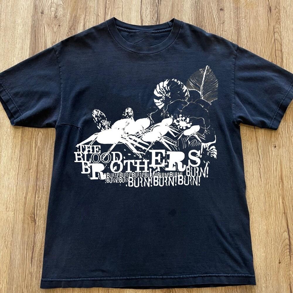 Vintage The Blood Brothers Concert Unisex S-235XL Shirt 9D127 S разноцветный