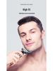 Cross New Men's Rechargeable Electric Shaver: Full Body Washable Rotary Three-Blade Beard Trimmer