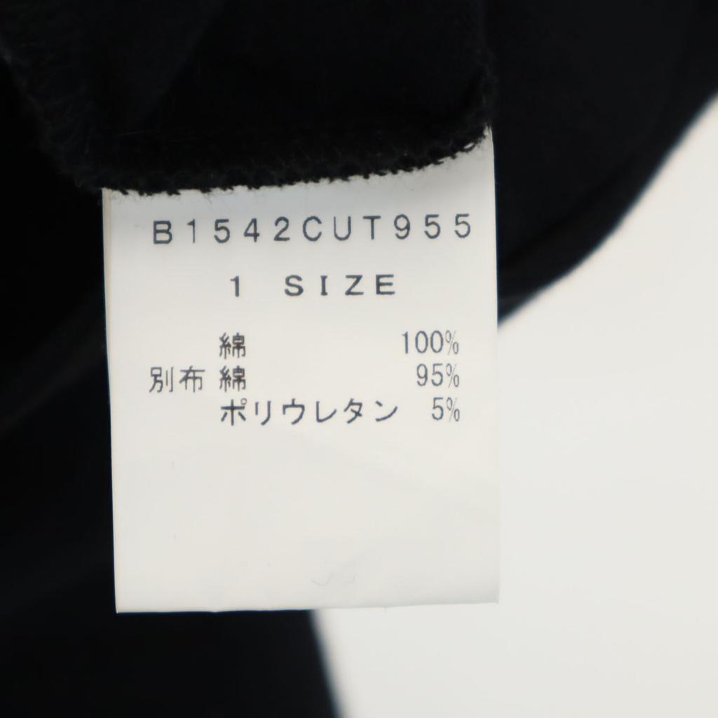 FRAPBOIS Imprimeu foto Mânecă scurtă Smocuri manuale Croială 1 negru Femei Folosit