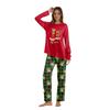 Christmas Prints Family Matching Long Sleeve Tops+Pants Set Family Matching Sets