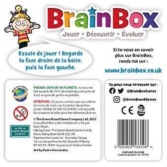 The Green Board Game Co. | Brainbox : Des Tout Petits | Jeu De Société | À Partir De 4 Ans | 2 Joueurs Et Plus | 10 Minutes