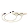 Front Panel Expansion 2 Ports USB 2.0 Plug and Play with Slot Plate Bracket Panel Cable Adapter