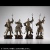 Kaiyodo Art PLA Four Heavenly Kings Statue, Tamonten, Approximately 160mm Tall, Non-Scale, Unpainted, Unassembled Plastic Model Kit AP009