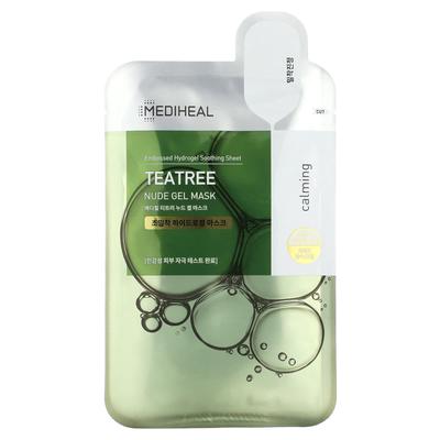 Maschera di bellezza in gel color tea tree, 1 foglio, 30 g (1,05 once)