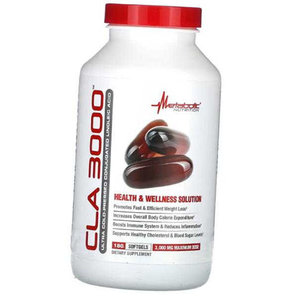 Конъюгированная линолевая кислота, CLA 3000, Metabolic Nutrition (02646001)