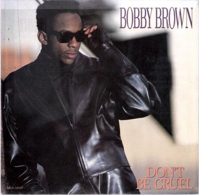 Disco de 7 polegadas BOBBY BROWN Dont Be Cruel MCA53327 MCA RECORDS 1988 Rap HipHopRB dos EUA Usado