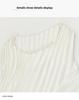 Women's Spring/Summer 2025 Sleeveless Slim Fit Pleated Dress In New French Style