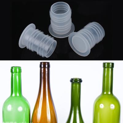 10Pcs/set New White Plastic Wine Stopper Replacement PE Bottle Sealer Caps Plug Glass Saver Sealer Plug Kitchen Bar Tool