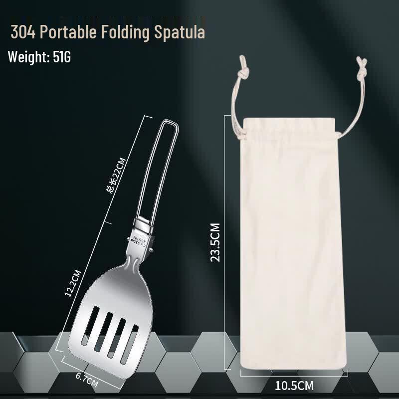 Outdoor Portable Folding 304 Stainless Steel Cookware Set