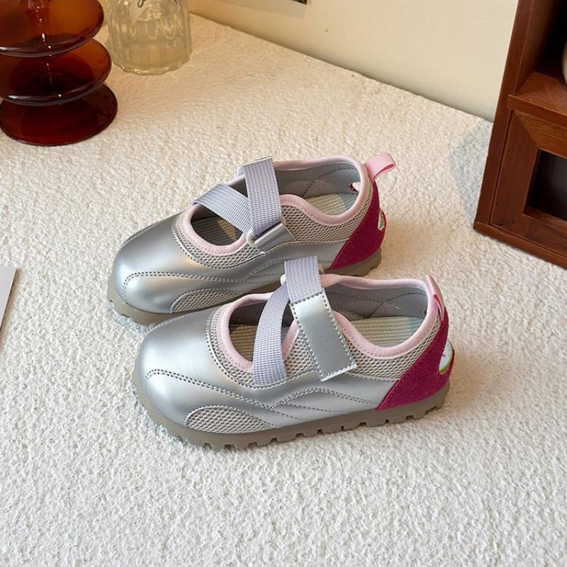 Girls' Lightweight Sports Shoes Girls' Puff White Shoes, Breathable Casual Shoes Fashionable German Training Shoes