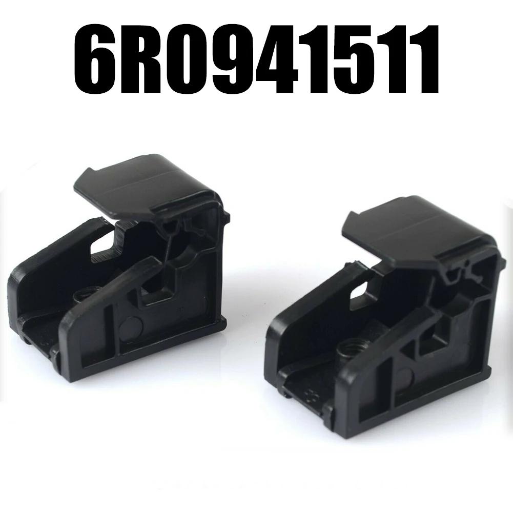 2 Set New Headlight Repair Kit Bracket Mount Clip Left & Right #6R0941511 Installation Of Headlight Repair Kit Bracket 2pcs